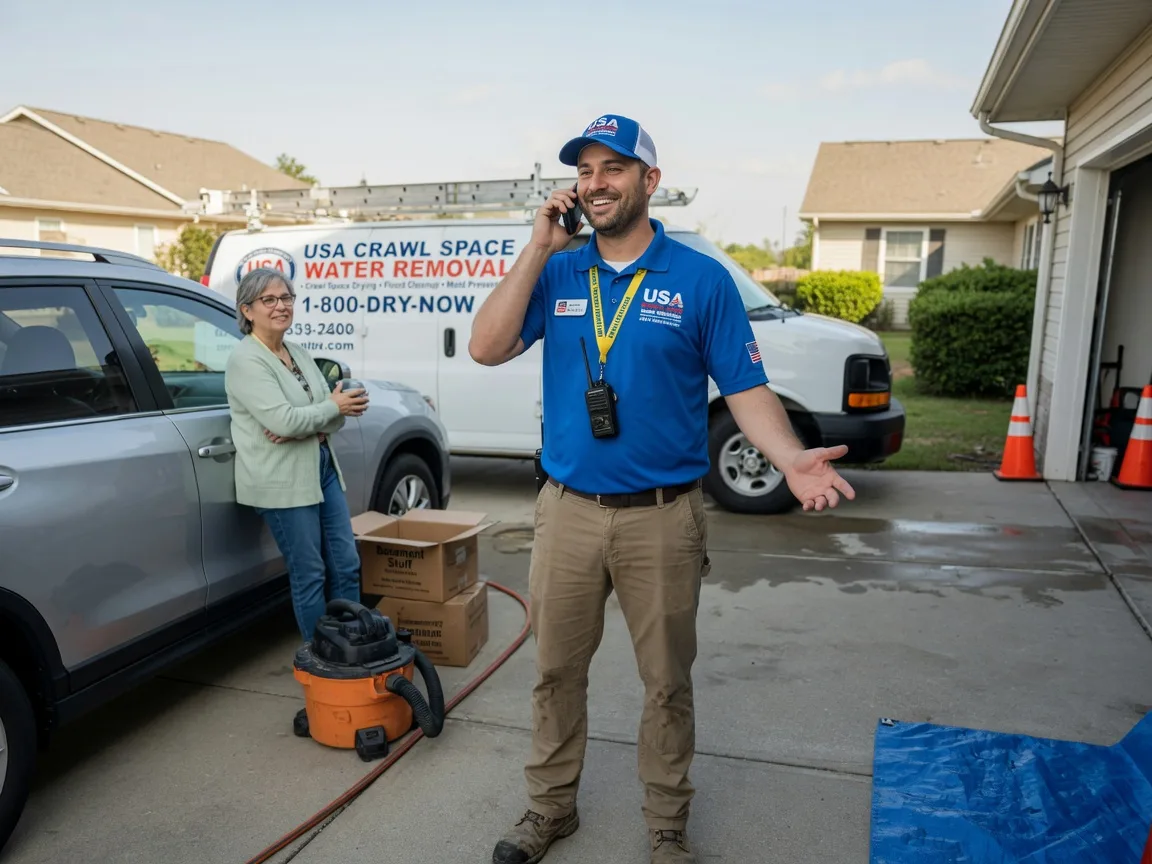 Crawl Space Water Removal Warner Robins, GA FAQs
